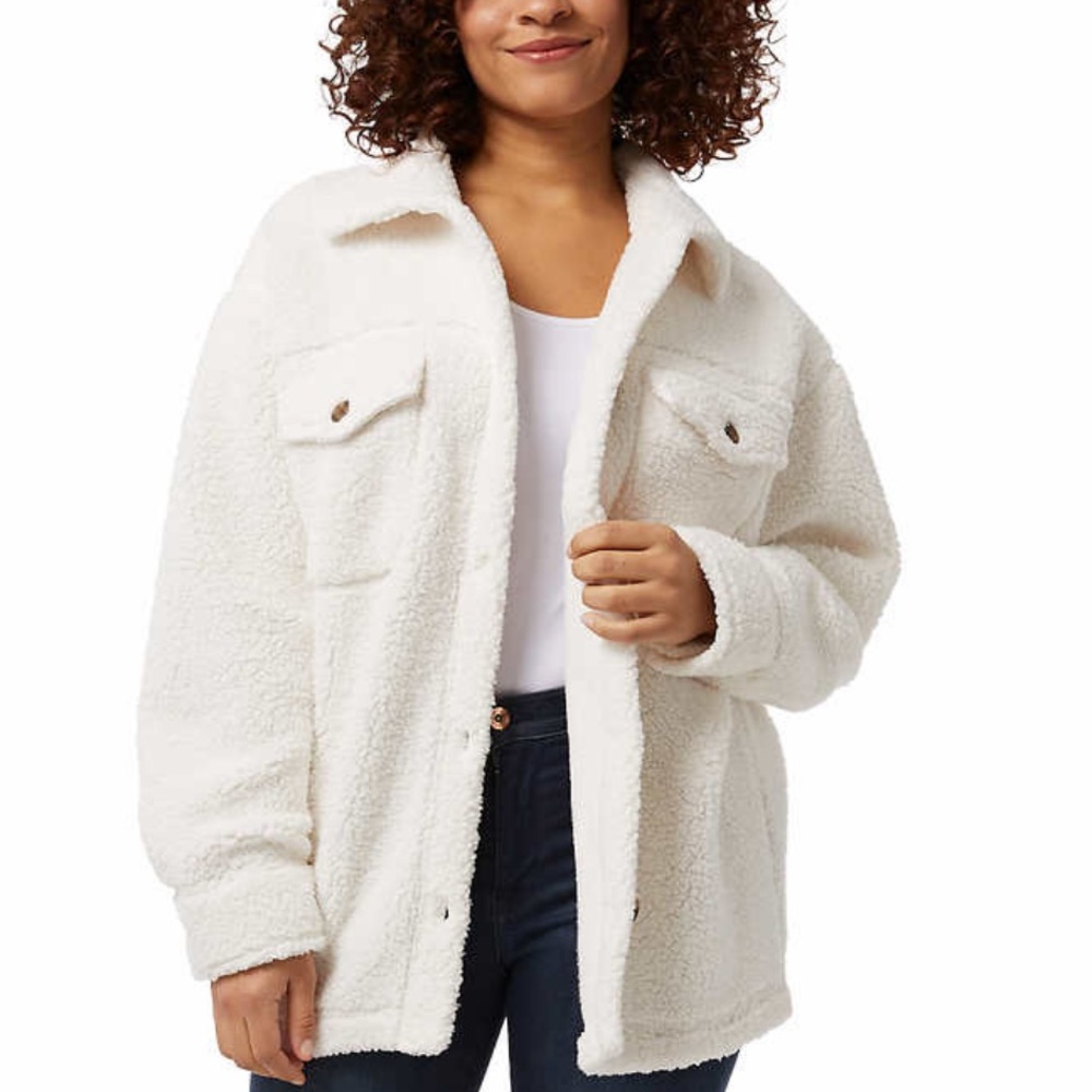 Sherpa Jacket Button Down